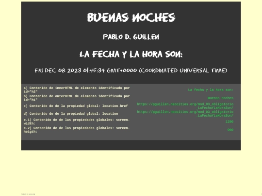 mod_03_obligatorio_LaFechaYLaHoraSon screenshot