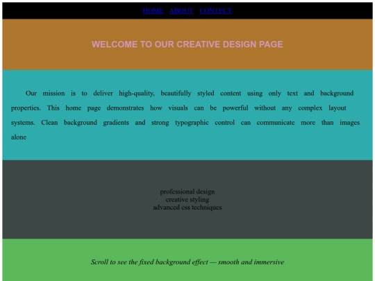HTML&CSS/home screenshot