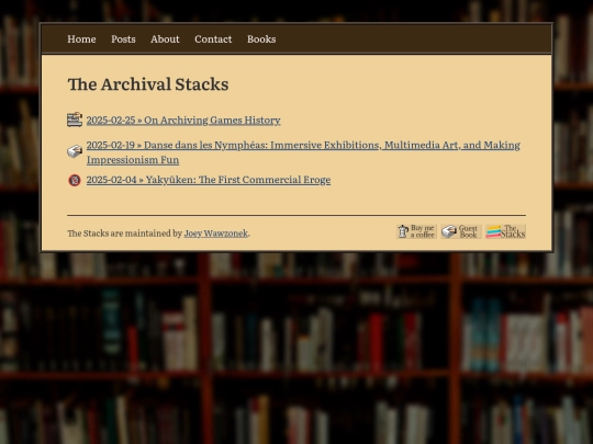 archive screenshot
