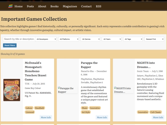 gameography screenshot
