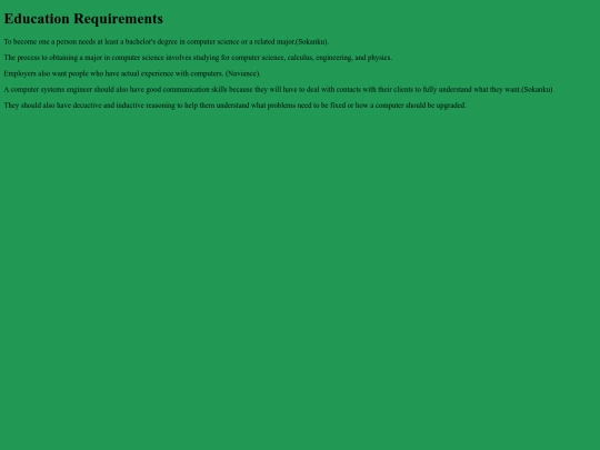 education screenshot