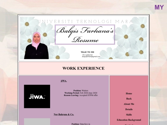 experiences screenshot