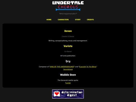 utchordus/credits screenshot