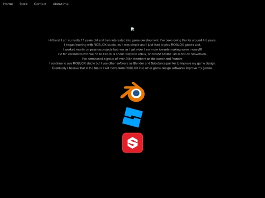 aboutme screenshot