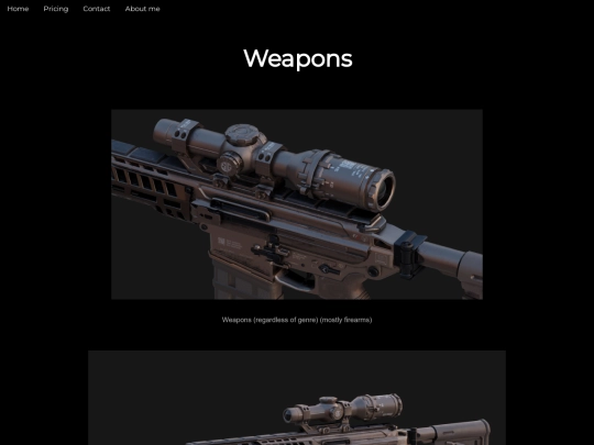 weapons screenshot