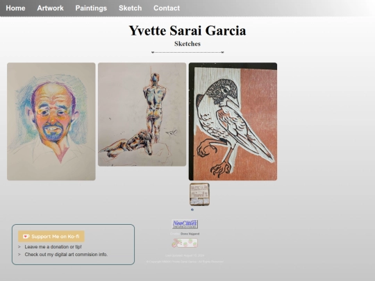 Traditional Gallery/sketch screenshot