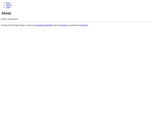 zonelets/about screenshot