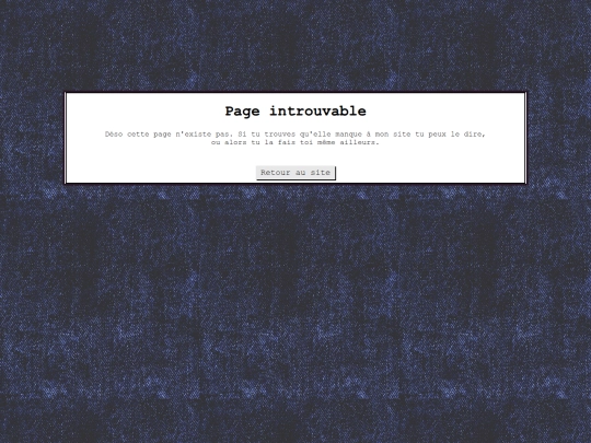 not_found screenshot