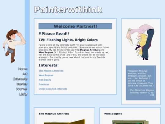 interests screenshot