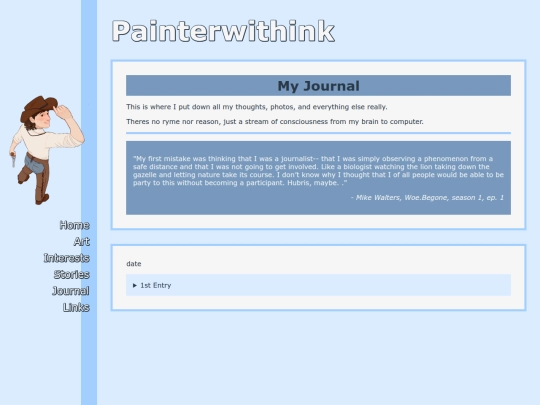 journal screenshot