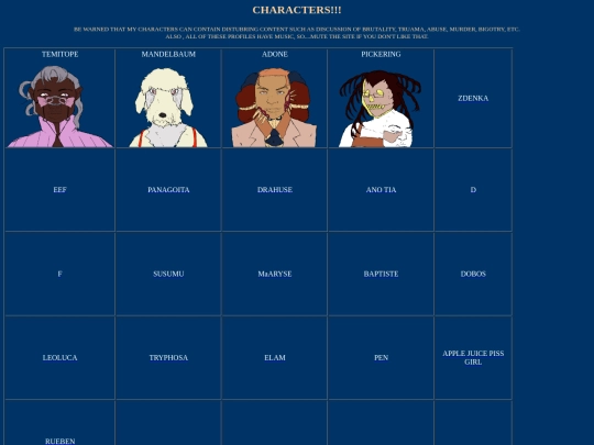 characters screenshot