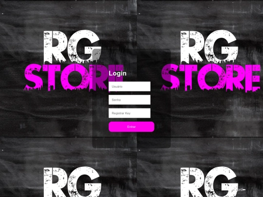 login screenshot