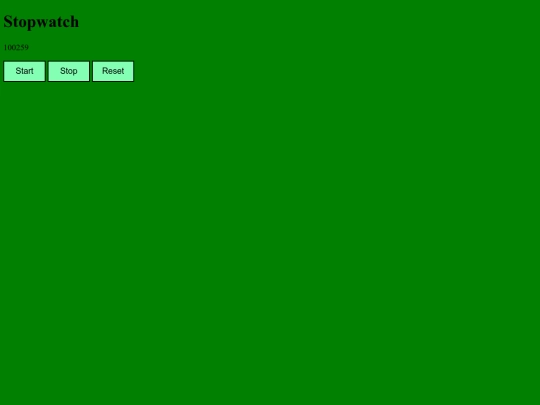 stopwatch screenshot