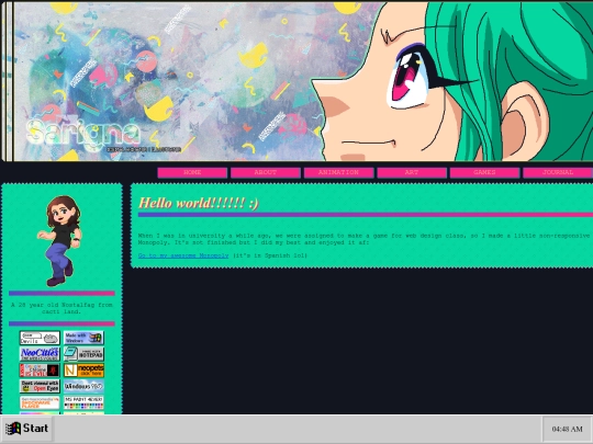homepage screenshot