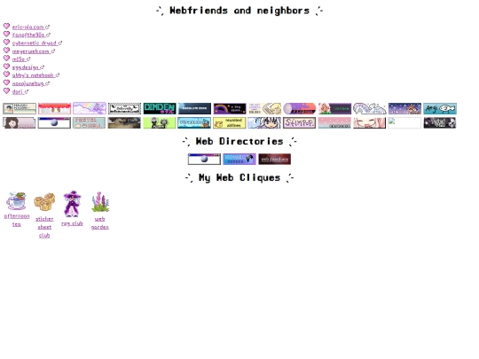 cliques screenshot