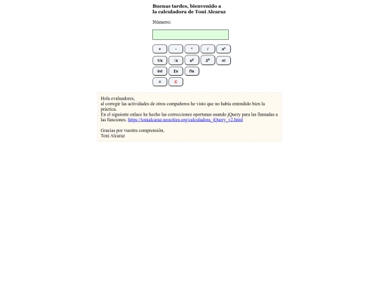 calculadora_jQuery screenshot