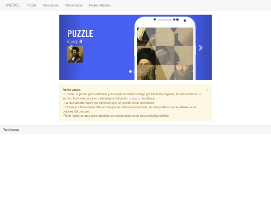 carrousel screenshot