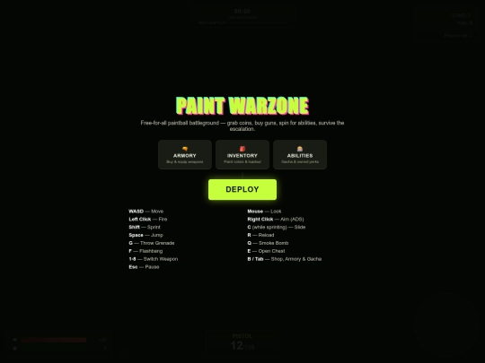 PaintWarzone screenshot