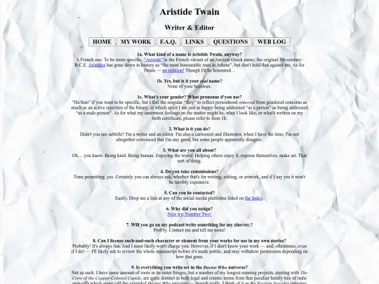 faq screenshot