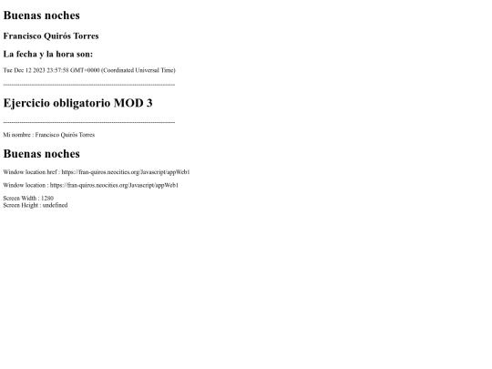 Javascript/appWeb1 screenshot
