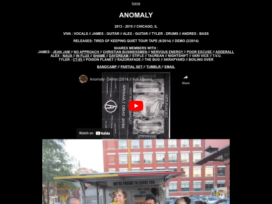 anomaly screenshot