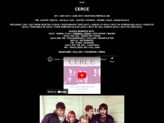 cerce screenshot