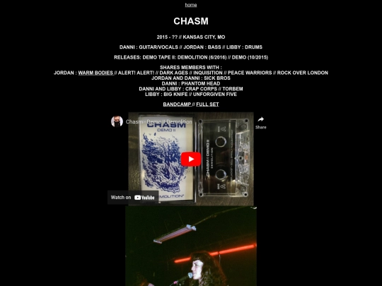 chasm screenshot