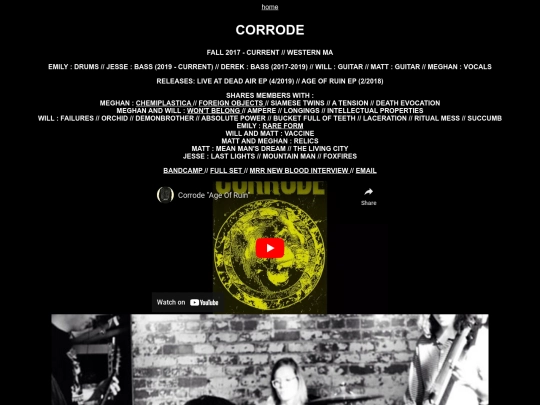corrode screenshot