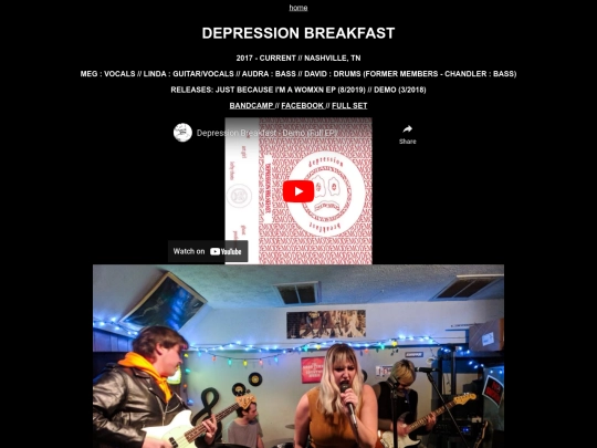 depressionbreakfast screenshot