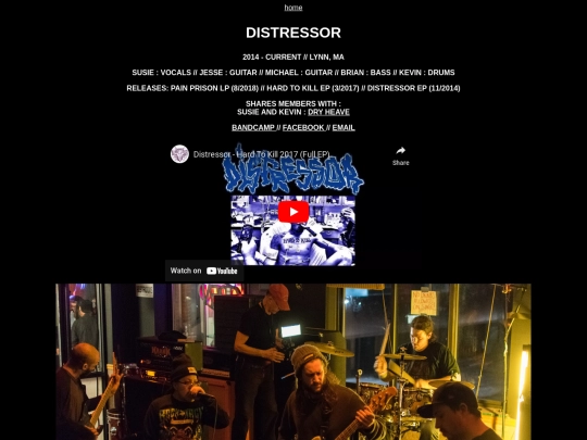 distressor screenshot
