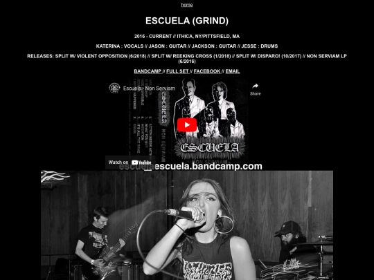 escuela screenshot