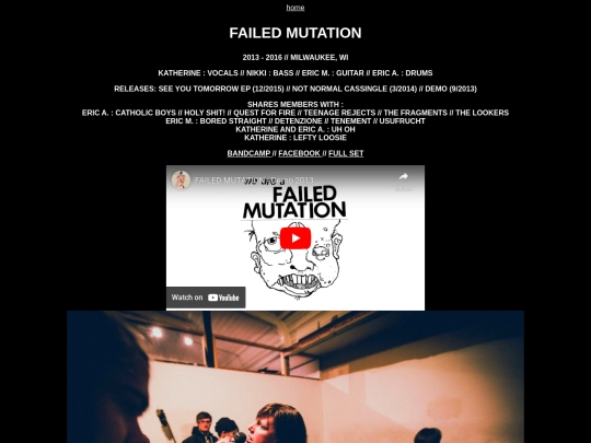 failedmutation screenshot