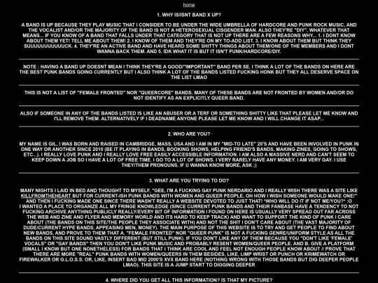 faq screenshot