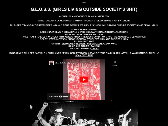 gloss screenshot