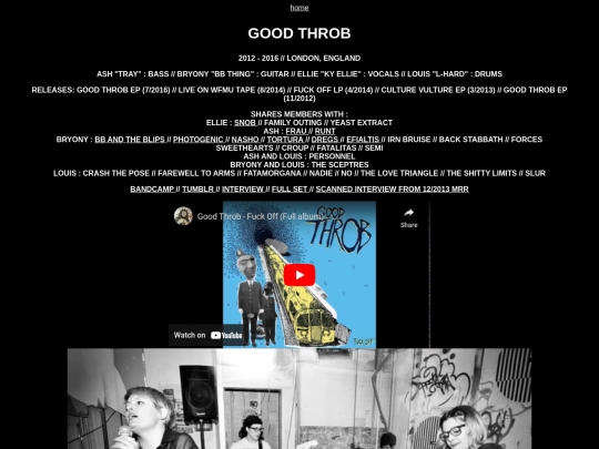 goodthrob screenshot