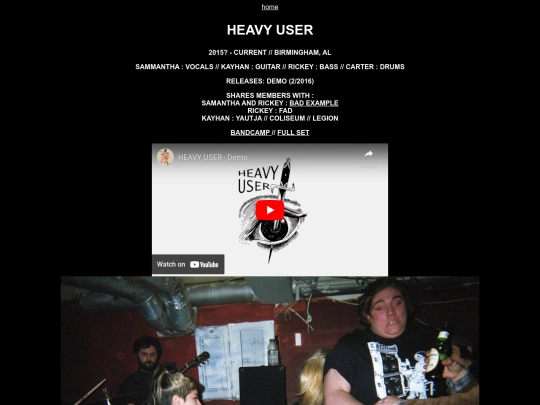 heavyuser screenshot