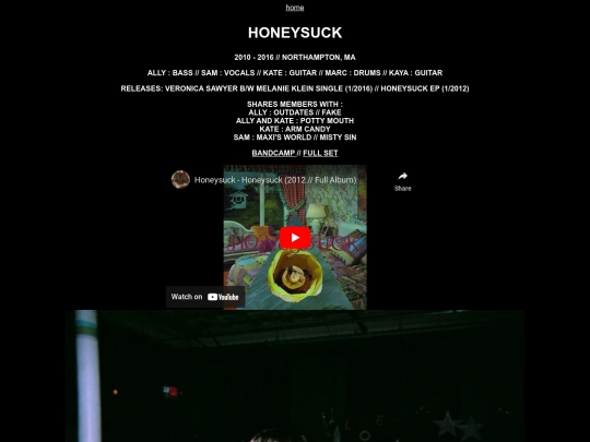 honeysuck screenshot