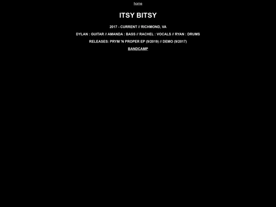 itsybitsy screenshot