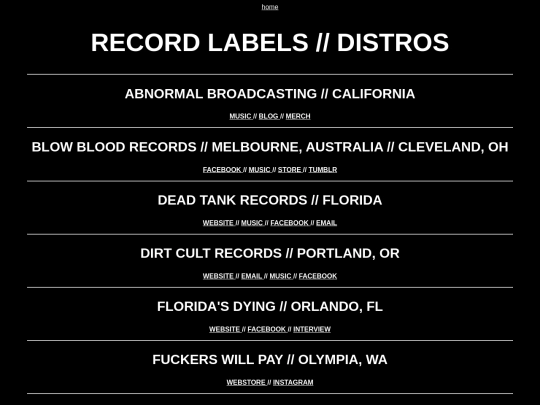 labels screenshot