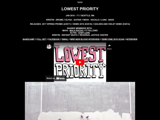 lowestpriority screenshot