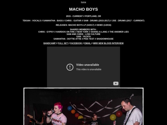 machoboys screenshot