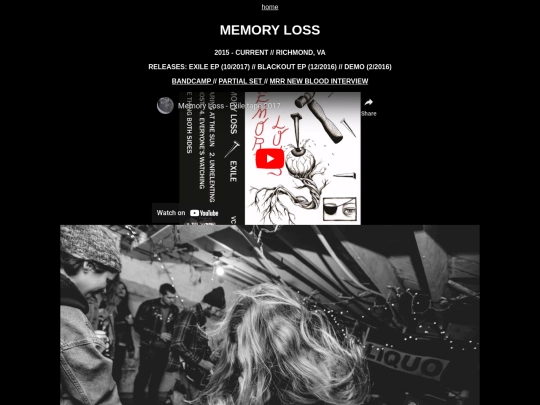 memoryloss screenshot