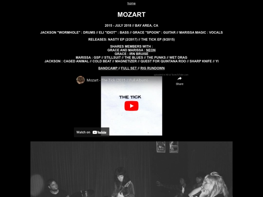 mozart screenshot
