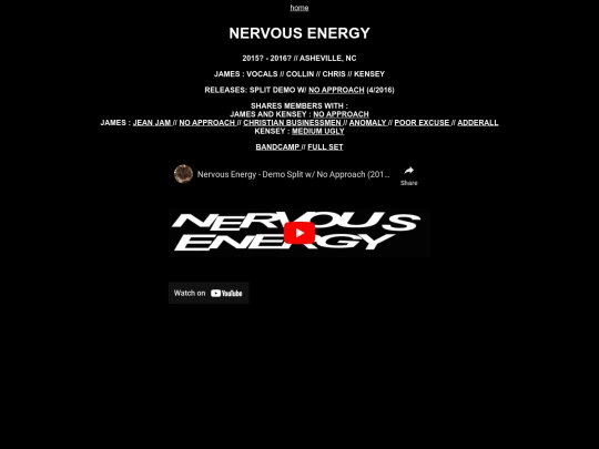 nervousenergy screenshot