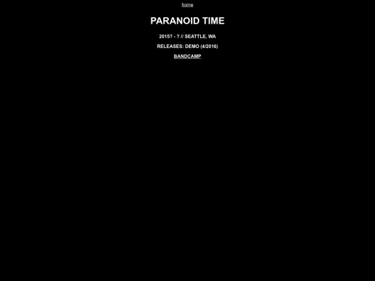 paranoidtime screenshot