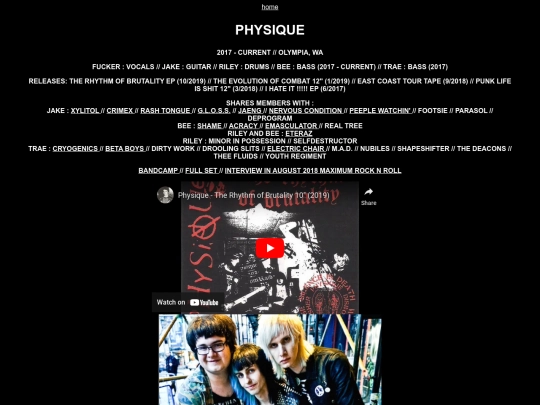 physique screenshot