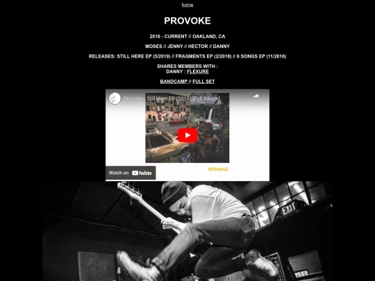 provoke screenshot