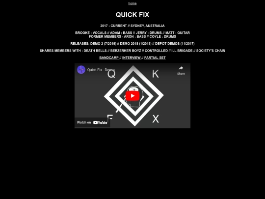 quickfix screenshot