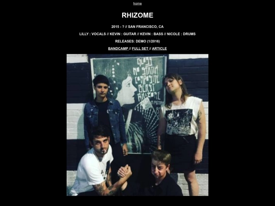 rhizome screenshot
