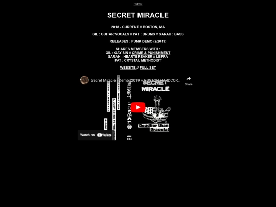 secretmiracle screenshot